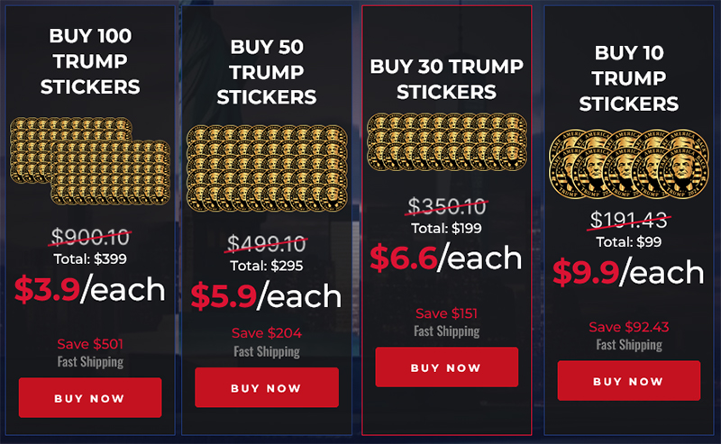 trump stickers