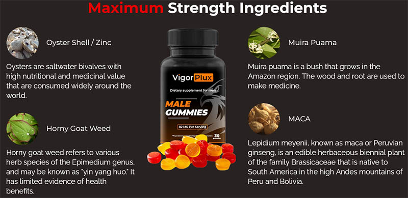 vigorplux male gummies